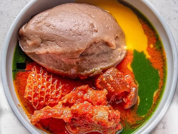 Amala & Ewedu